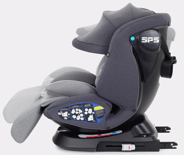 Автокресло RANT "NITRO Plus" isofix Grey группа 0+-1-2-3  (0-36 кг) 2