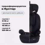 Автокресло RANT "Apex" isofix (Black) группа 1-2-3 (9-36 кг) 4