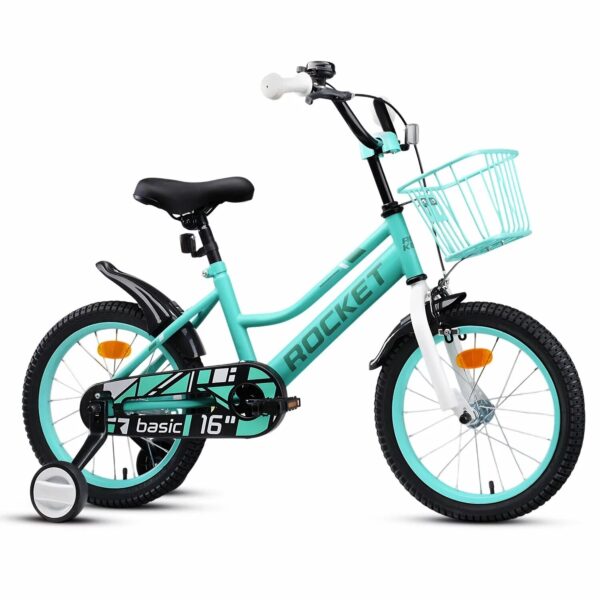 Велосипед 16" Rocket Basic, цвет бирюзовый 1