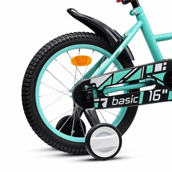 Велосипед 16" Rocket Basic, цвет бирюзовый 2