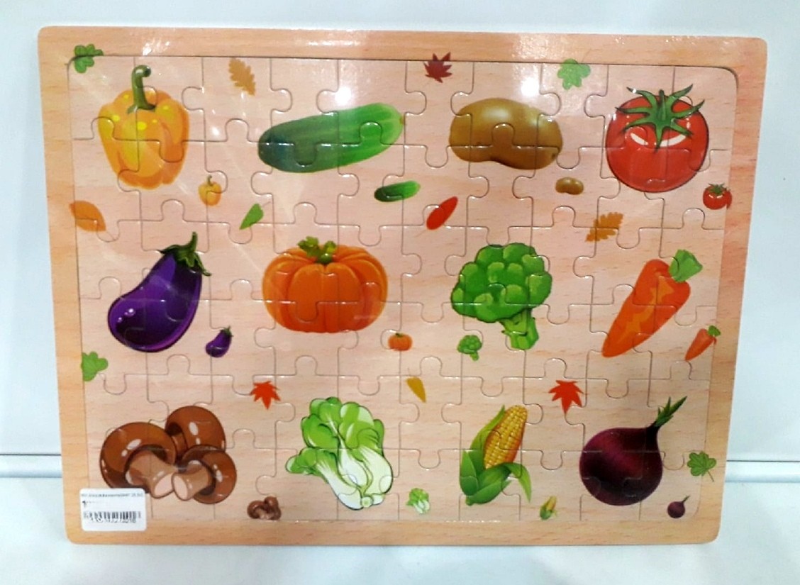 Пазл деревянный "Овощи 8205-5". 1 Пазл деревянный "Овощи 8205-5". 1