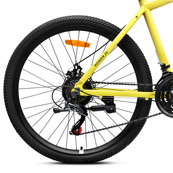 Велосипед 26" Rocket Rower, цвет желтый 2