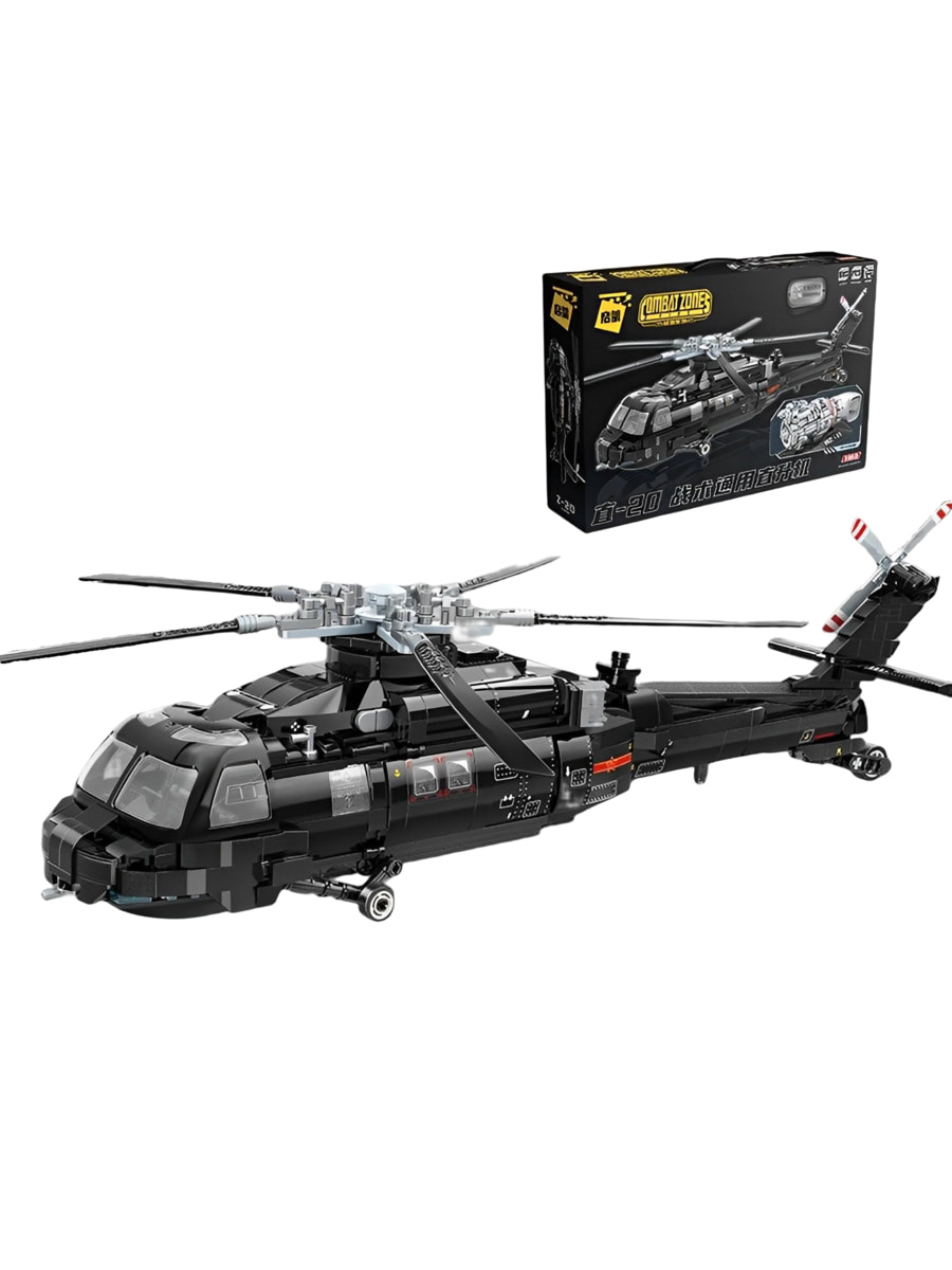 Конструктор Вертолет (1828 дет.) в коробке 23016 1 Конструктор Вертолет (1828 дет.) в коробке 23016 1