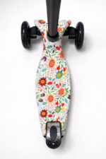 Самокат 3-х колесный S00225, принт "Подсолнухи" 2