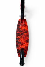 Самокат 2-х колесный 3622P, принт Пламя 3