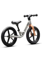 Беговел 14" Rocket, колеса надувные, рама нейлон, цвет серый 2