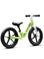 Беговел 14" Rocket, колеса надувные, рама нейлон, цвет салатовый 2