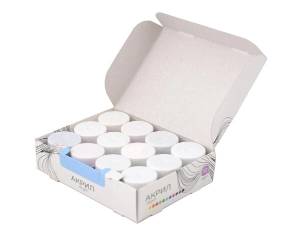 Краски акриловые КЛАССИКА, 12 цв. по 20 мл 2