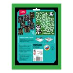 Гравюра 18*24 "Хаски-футболист" (серебро) 2