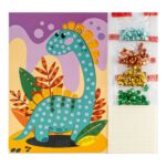 Картина из пайеток "Динозаврик" 2