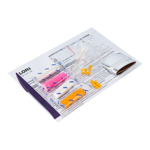 Полимерная глина. Серьги и браслет. Пончики 2