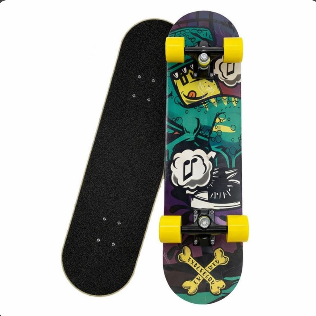 Скейтборд с принтом "Пёс в костюме", 3108CPD 1 Скейтборд с принтом "Пёс в костюме", 3108CPD 1