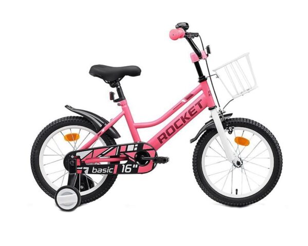 Велосипед 16" Rocket Basic, цвет розовый 1
