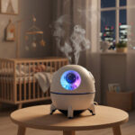 Ночник-увлажнитель "Космический корабль" в коробке 2