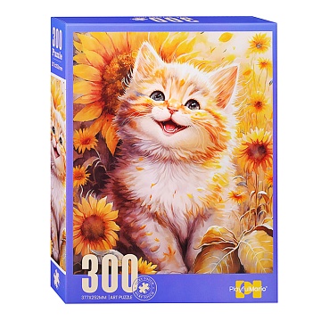 Пазл "Весёлый котёнок" (300 дет.) 1