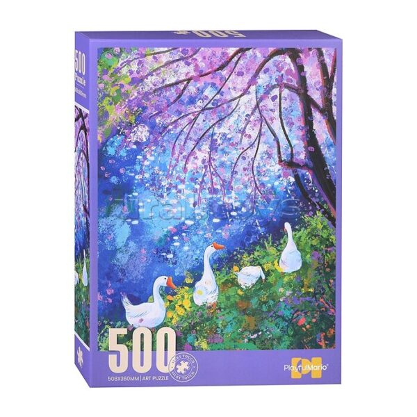 Пазл "Гусиная прогулка" (500 дет.) 1