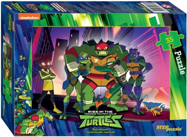 Пазлы 35 "Черепашки Ниндзя" 1