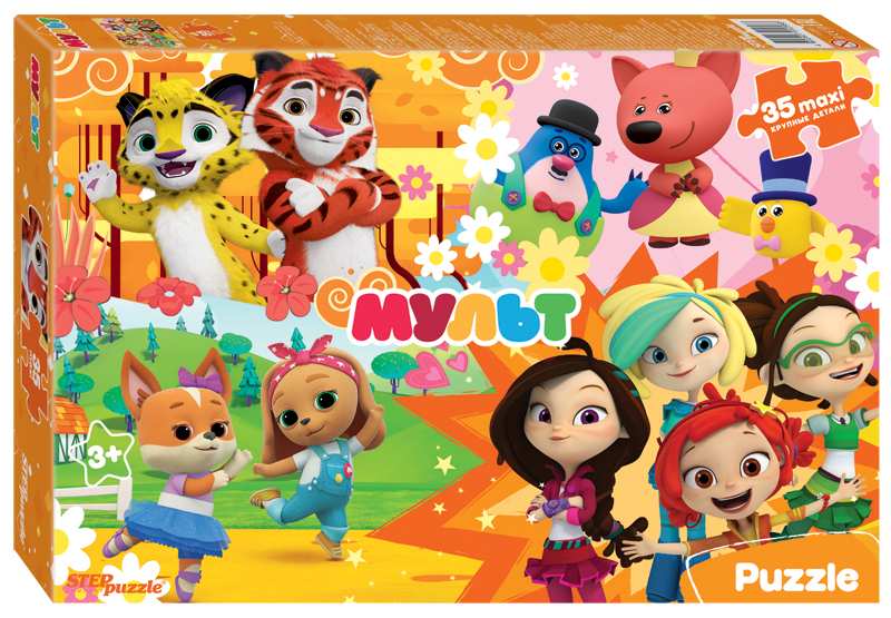 Пазлы 35 MAXI "Сказочный патруль и др. Мульт" 1 Пазлы 35 MAXI "Сказочный патруль и др. Мульт" 1
