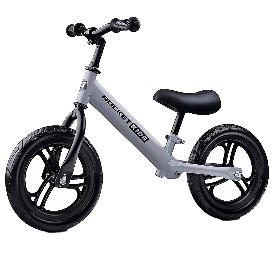 Беговел 12" Rocket, колеса EVA, цвет серый 1 Беговел 12" Rocket, колеса EVA, цвет серый 1