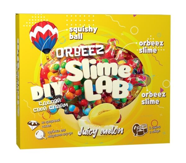 Набор для опытов и экспериментов "Слайм лаб" "Орбис. Джуси мелон" 520 1