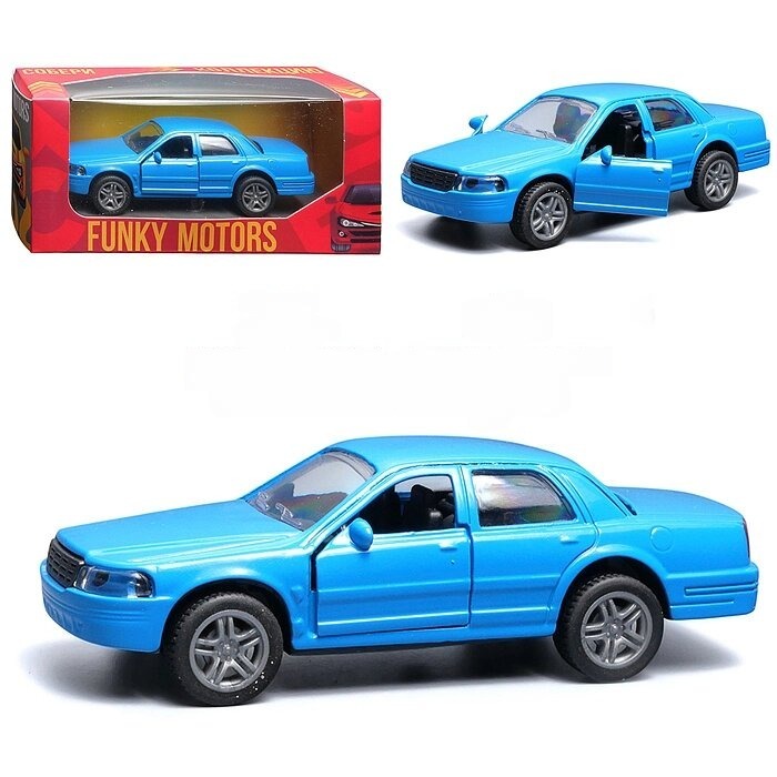 Тёмно-синяя инерционная машинка седан, 1:32 FT1101-25-12 1 Тёмно-синяя инерционная машинка седан, 1:32 FT1101-25-12 1