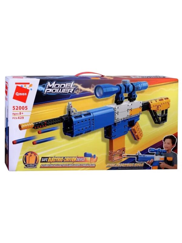 Конструктор, стреляет софт-патронами (629 дет.) 52005 1